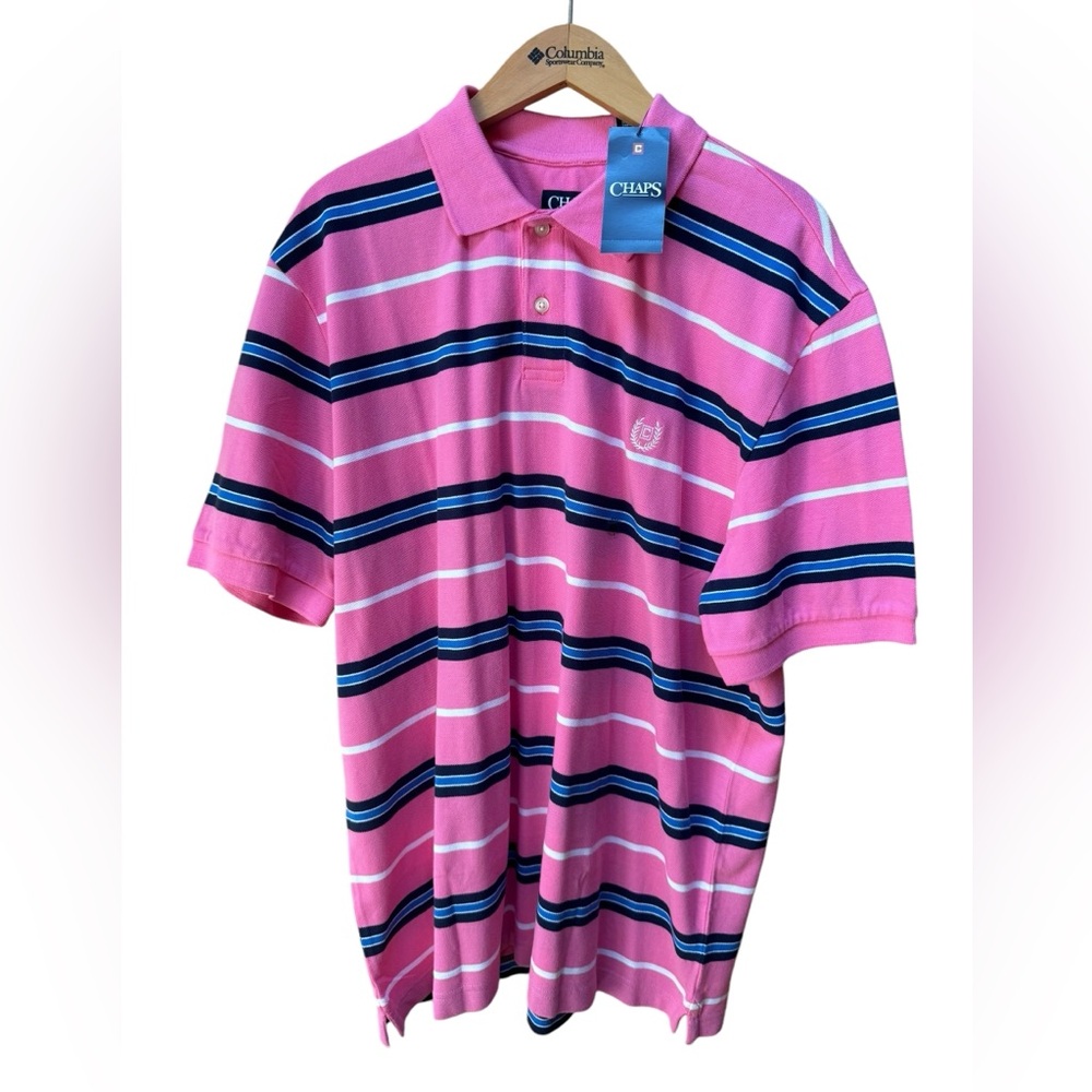NWT‎ Chaps 100% Cotton Polo